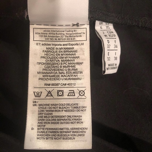 Adidas Orignals Adicolor Classics 3 Stripe Tight Leggings - Picture 9 of 10